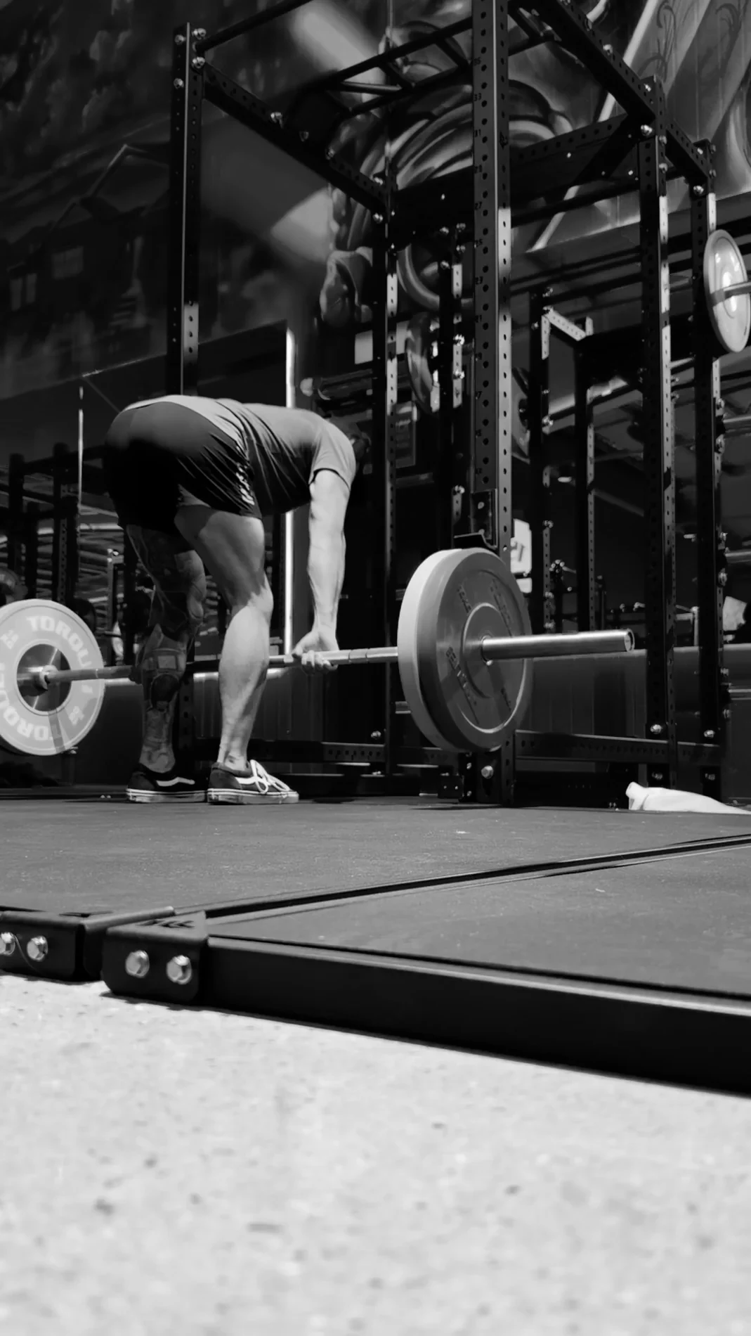Strength training with a barbell